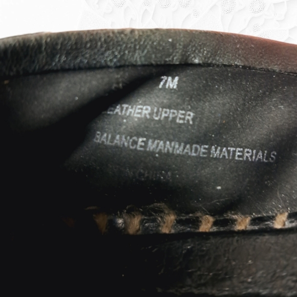 Adam Tucker By Me Too Butter-Soft Leather Flats In Charcoal  - Picture 11 of 11